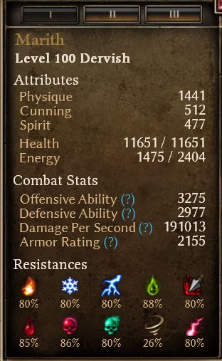 Guide: Recommended stats for end game .